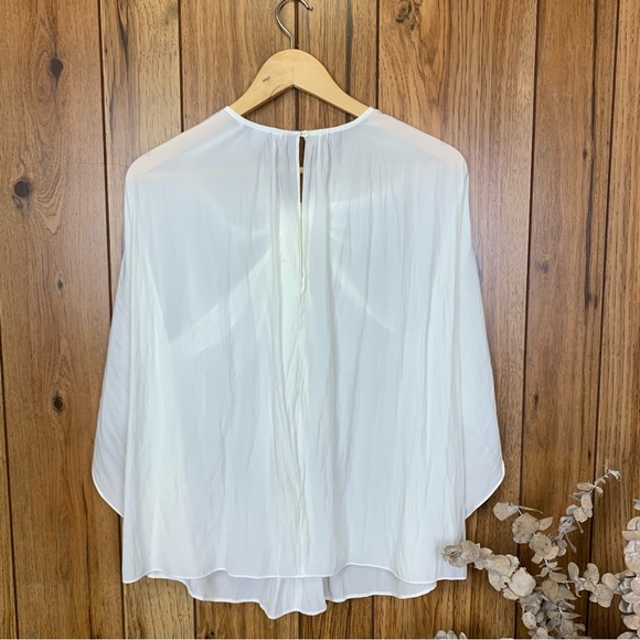 Country Road Knotted Two-Way Blouse Size Xs - Picture 4 of 10